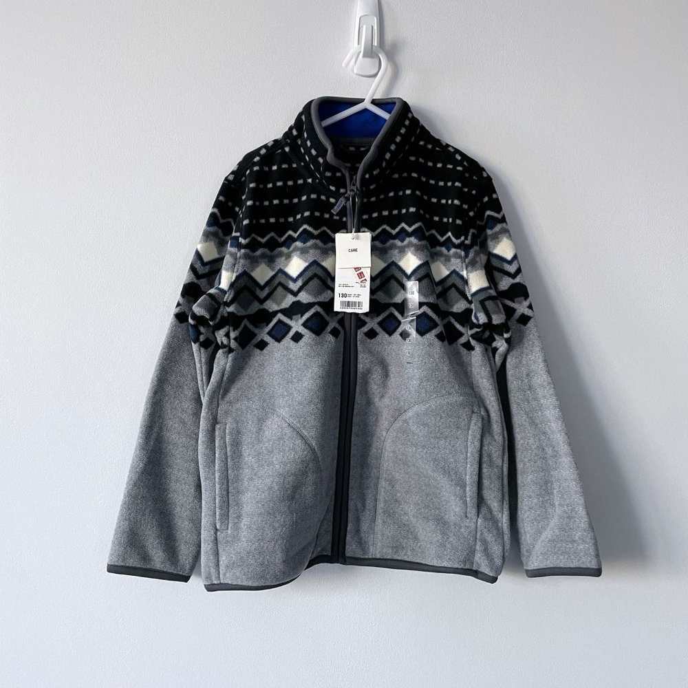 Uniqlo Windproof Fleece Jacket (Size 130) NWT